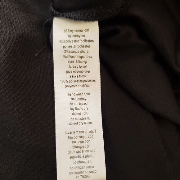 ALEX EVENINGS | Sequin Lace Bodice Chiffon Gown - [size 16, black/silver] - Picture 12 of 12